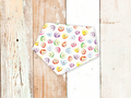 "Conversation Hearts on White" Dog Bandana