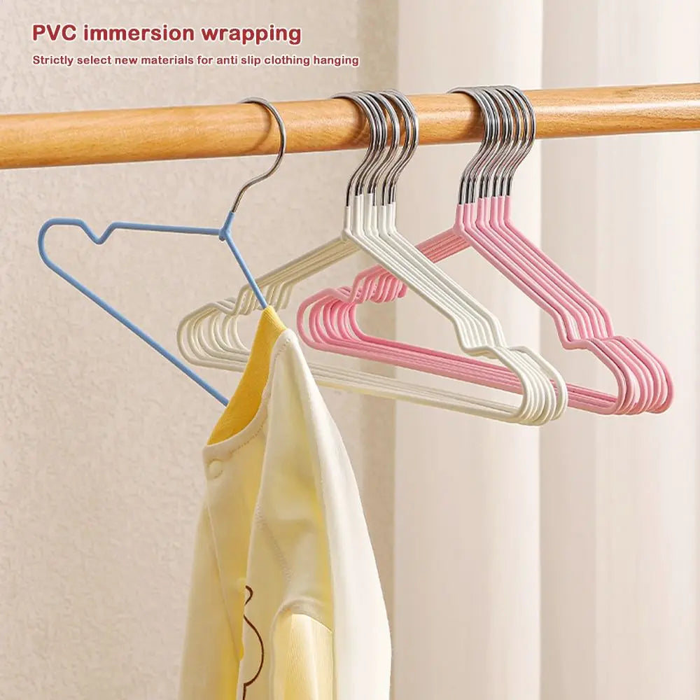 Mini Metal Pet Clothes Hangers – Set of 10 Non-Slip DIY Display Rack for Pet Boutiques & Home
