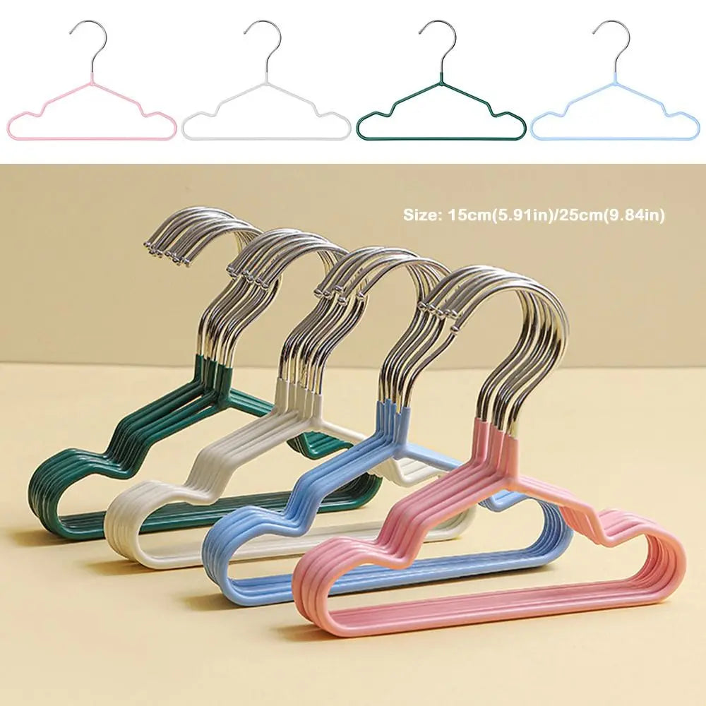 Mini Metal Pet Clothes Hangers – Set of 10 Non-Slip DIY Display Rack for Pet Boutiques & Home